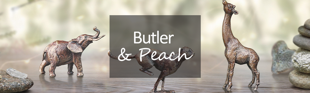 Butler & Peach Sculptures